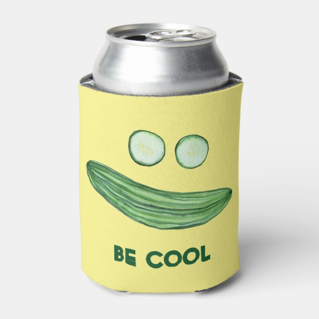 Porta-lata Legal como pepino "BE LEGAL" Engraçado de Água (Can Front)