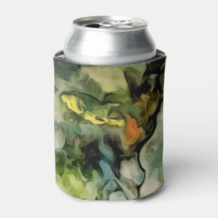 Porta-lata Legal padrão de Abstrato de Paleta Mensal