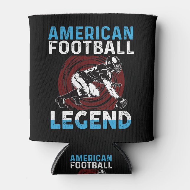 Porta-lata Legenda de futebol americano (Frente)