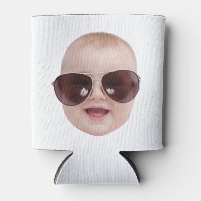 Porta-lata lembranças engraçadas de aniversário de fotos, pre (Frente)