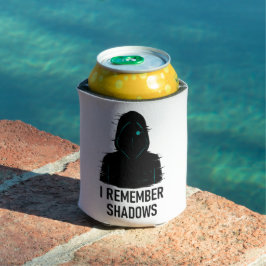 Porta-lata Lembro-me de Sombras - Design de Figura Hooded com