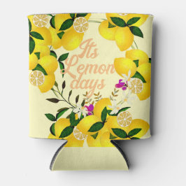 Porta-lata Lemon Days Yellow