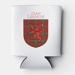 Porta-lata Lennox Tartan Scottish Xadrez Lion Rampant