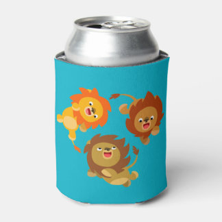 Porta-lata Leões De Cartoon Cujo Peso Não É Cortado Podem/Gar
