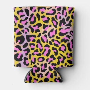Porta-lata Leopard Print Can Cooler