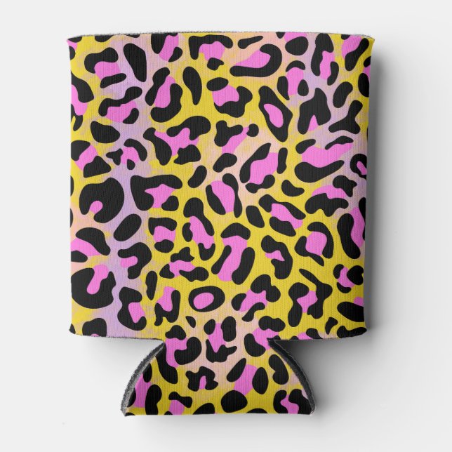 Porta-lata Leopard Print Can Cooler (Frente)