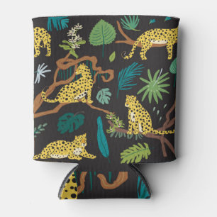 Porta-lata Leopardos da Selva: Ilustrações da Vida Selvagem V