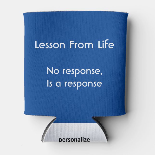 Porta-lata Lesson Can Cooler (Frente)
