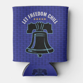 Porta-lata Let Freedom Chill Liberty 250 Patriotic Design