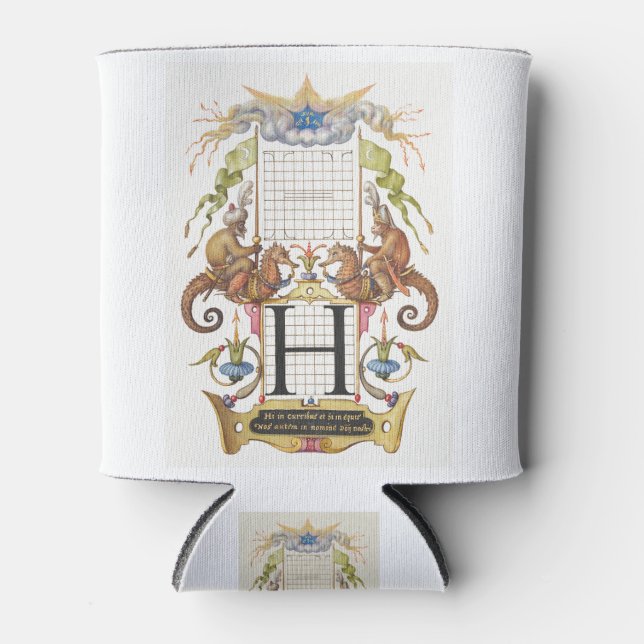 Porta-lata Letra H de Mira Calligraphiae Monumenta (Frente)