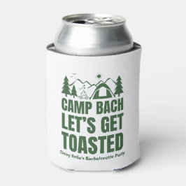 Porta-lata Let's Get Toasted Bachelorette Green