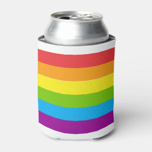 Porta-lata LGBTQ PRIDE Rainbow Stripes