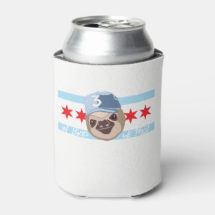 Porta-lata LGOD Chicago Sloth Can Cooler (com administradores