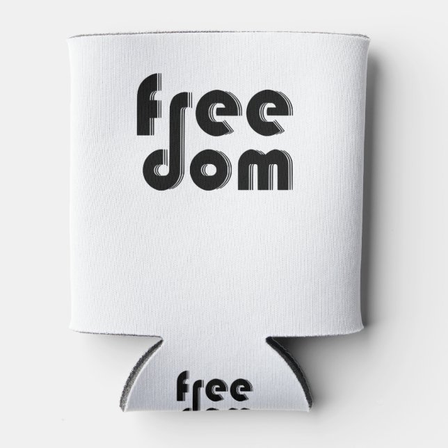 Porta-lata liberdade (Frente)