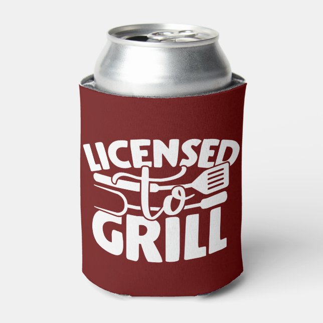 Porta-lata Licenciado para Grill (Can Front)