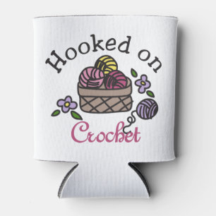 Porta-lata Ligado ao Crochet