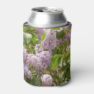 Porta-lata Lilac Bush Lindas Flores de primavera Roxas