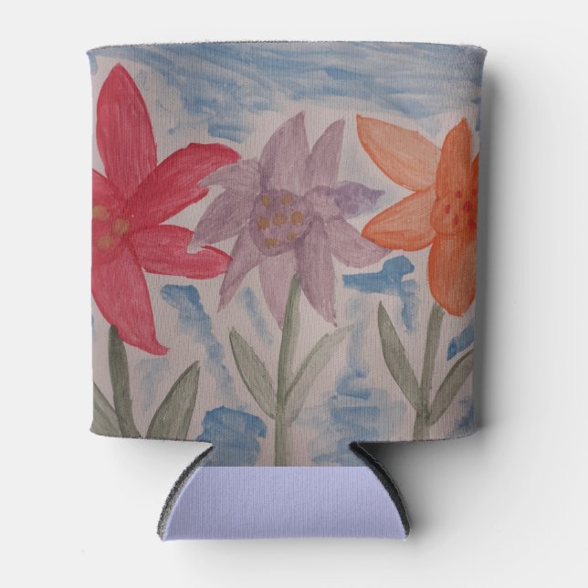 Porta-lata Lily Flowers Pode Resfriar (Frente)