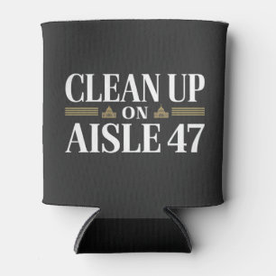 Porta-lata Limpar no Humor Anti-Trump do Aisle 47