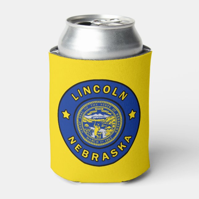 Porta-lata Lincoln Nebraska (Can Front)