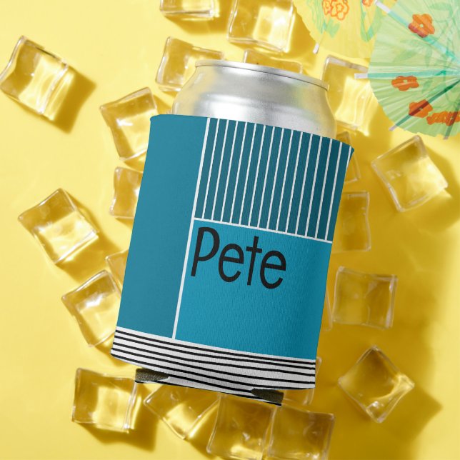 Porta-lata Linhas abstrato (Verão in situ)