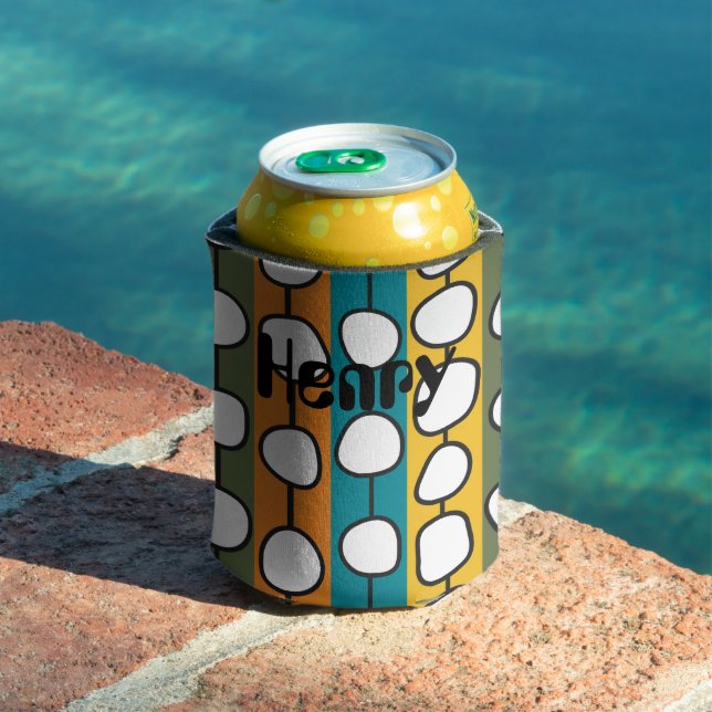 Porta-lata Linhas Coloridas MCM (Piscina in situ)