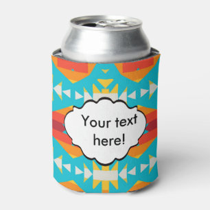 Porta-lata Linhas de formas tribais