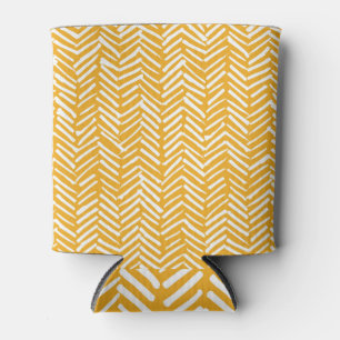 Porta-lata Linhas desenhadas à mão, textura do hipster.