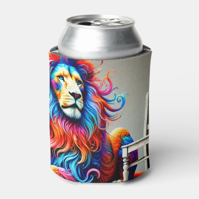 Porta-lata Lion Art (Can Front)