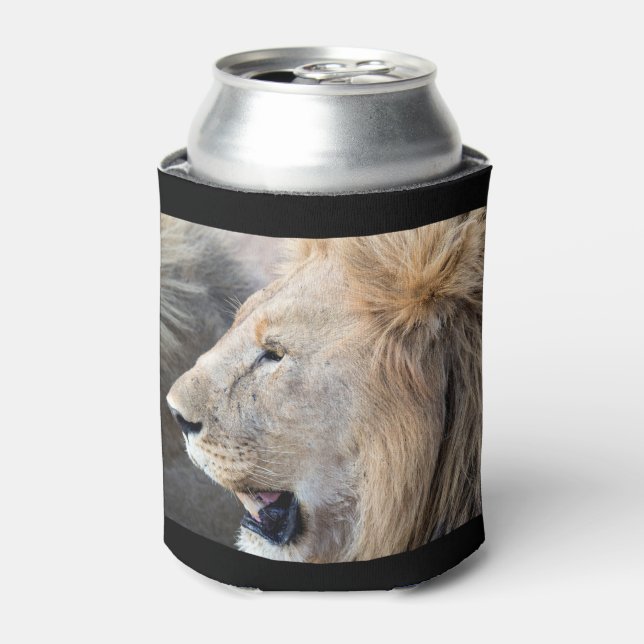 Porta-lata Lion Portrait (Can Front)