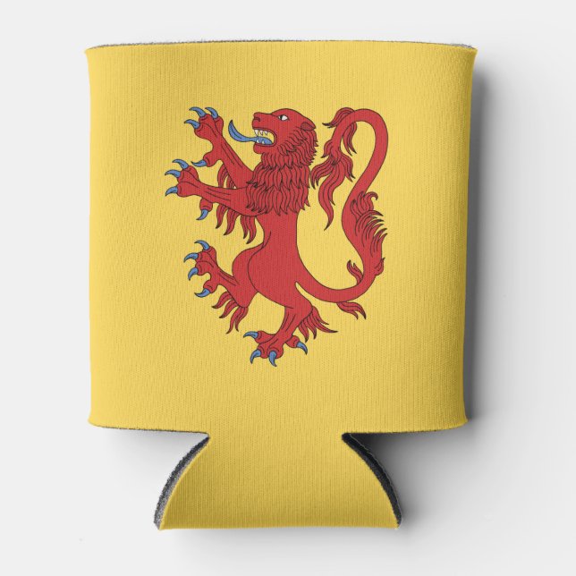 Porta-lata Lion Rampant Gules (Frente)