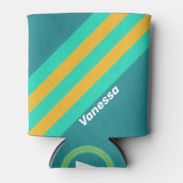 Porta-lata Listras de Mar Luminosas com Nome