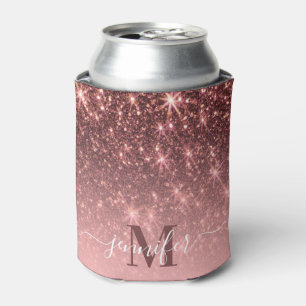 Porta-lata Lítima Dourada Rosa