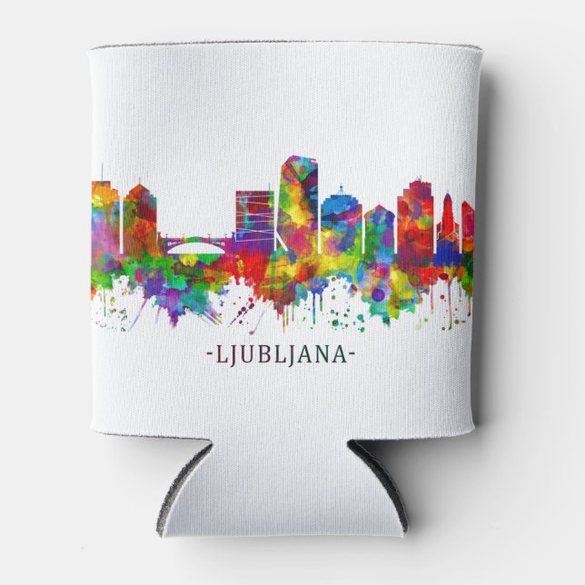 Porta-lata Ljubljana Skyline (Frente)