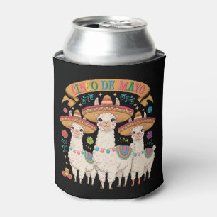Porta-lata Llama Funny Cinco De Mayo Fiesta Party