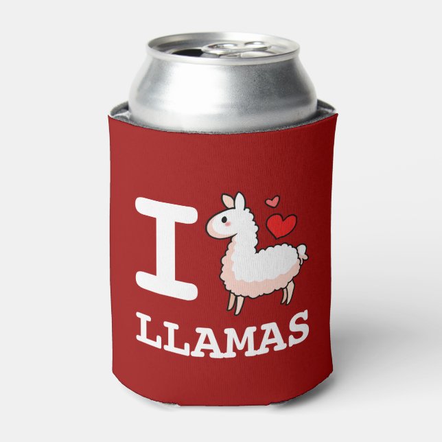 Porta-lata Llama Llamas (Can Front)