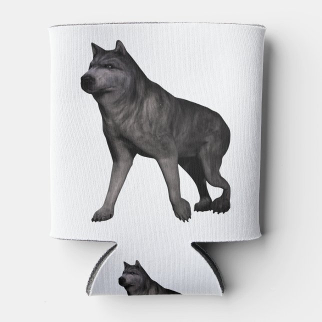 Porta-lata Lobo (Frente)