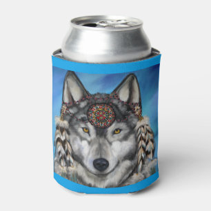 Porta-lata Lobo Cinzento