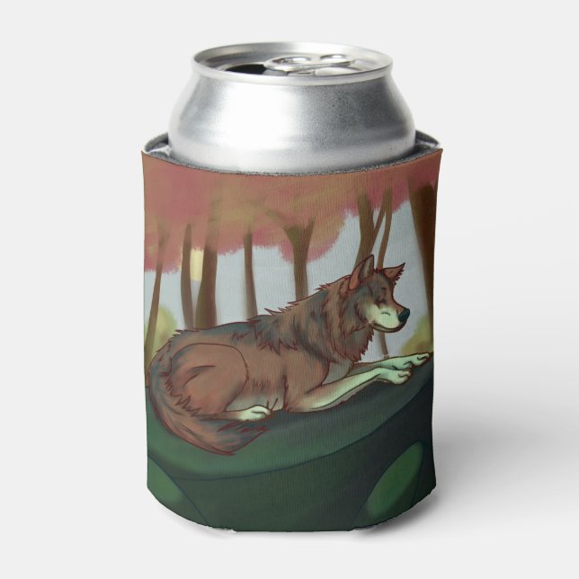 Porta-lata Lobo Europeu (Can Front)
