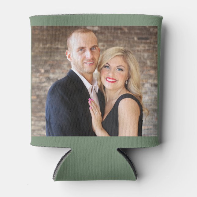 Porta-lata Loden Frost Personalizado 2 Fotografias Duplo Lado (Frente)