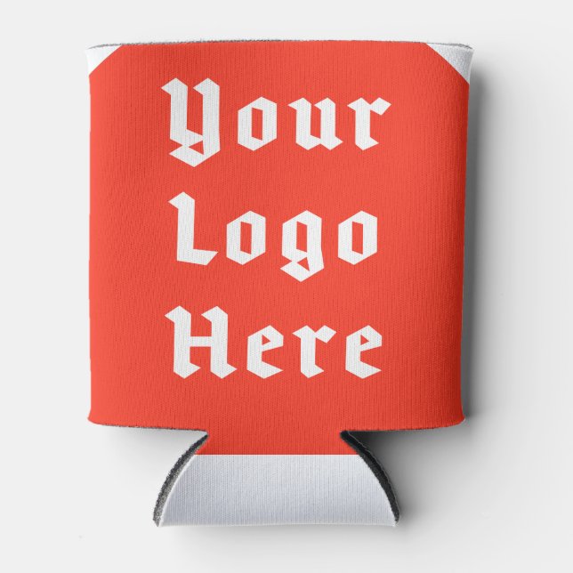 Porta-lata Logo Upload Old English Golf Team Name (Frente)