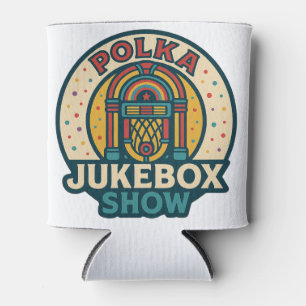 Porta-lata Logotipo da Polka Jukebox Can Cooler