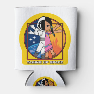 Porta-lata Logotipo de espaço