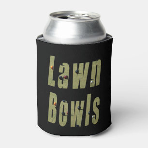 Porta-lata Logotipo Dimensional do Lawn Bowl