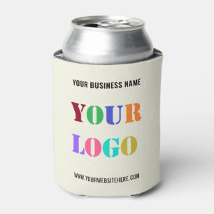 Porta-lata Logotipo e Texto Personalizados da Empresa Podem E