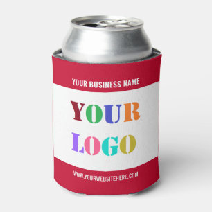 Porta-lata Logotipo e Texto Personalizados do Can Cooler - Es
