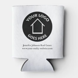 Porta-lata Logotipo personalizado da empresa imobiliária Mark