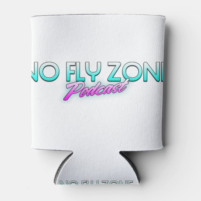 Porta-lata Logotipo retro (Frente)