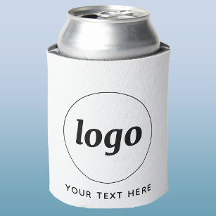 Porta-lata Logotipo simples com Promocional para empresa de t