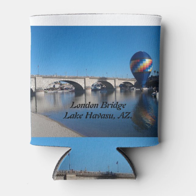 Porta-lata London Bridge Cooler (Frente)